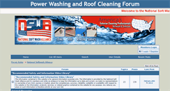 Desktop Screenshot of nationalsoftwashalliance.com